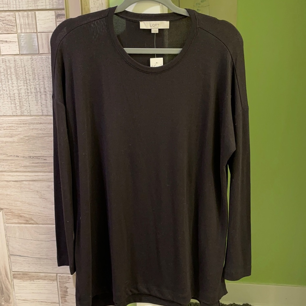 Black long sleeve shirt